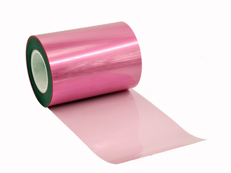 Transparent industry use thin colorful pet film silicone release film silicone coated pet release film