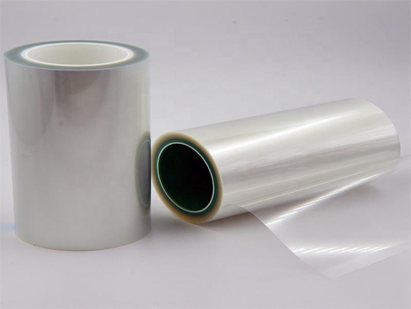 PU/Silicone/Acrylic Adhesive PET Substrate protective film self adhesive white/red/blue/clear plastic film